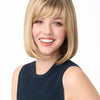 Petite Paige Mono Part Synthetic Wig Envy - Sparkling Champagne