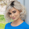 Bianca | Curly Bob Synthetic Wig | Open Top | Ready-to-Wear | Envy - Silky Beige