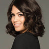 Brittaney Mono Crown Lace Front Wig Envy - Dark Brown
