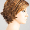 Date Wig by Ellen Wille | Curly Wavy Mono Crown Synthetic Wig - HAZELNUT MIX 830.27.830 | Medium Brown blended with Light Auburn and Dark Strawberry Blonde Blend