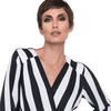 Fiona | Pixie Cut Wig | Mono Crown Lace Front | EnvyHair Blend | Envy - Dark Brown