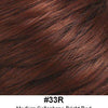 MaryAnne Wig Ready to Wear curly hair Synthetic open cap - 33R Medium Cellophane and Bright Red