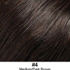 227 Switch / 30" long Figure 8 Chignon | Synthetic Hair Extension - 4 Medium/Dark Brown