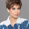 Tab Synthetic Lace Front Wig by Ellen Wille - CHOCOLATE MIX 830.6 | Medium Brown Blended with Light Auburn and Dark Brown with Shaded Roots