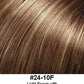 12" Human Hair Wig | Mono Top Lace Front Hand - Tied Wig | Look of Love 949 - SH - Image Maker Wigs Online