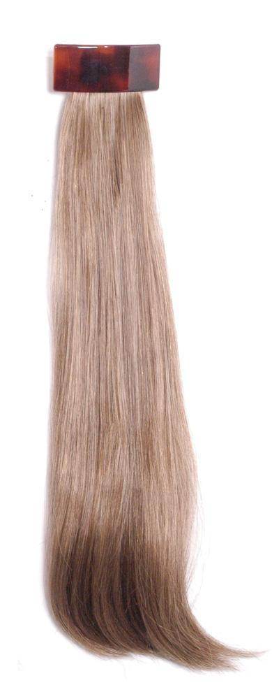 18" Hair Switch Barrette Clip Extension | Sleek Synthetic Hairpiece | Look of Love 315 - Image Maker Wigs Online