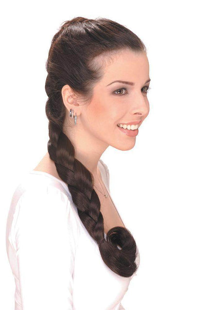 26" Braided Hair Switch | Synthetic Hair Addition with Elastic Loop | Look of Love 214 - Image Maker Wigs Online