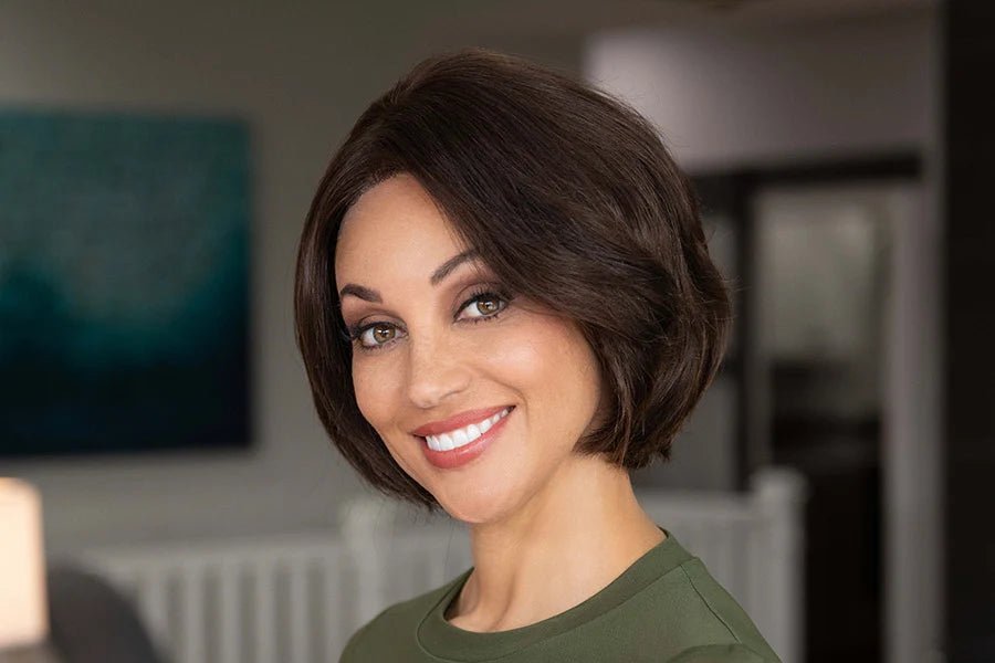 Amelia 100% Human Hair Mono Top Lace Front Wig Hand-Tied Envy - Image Maker Wigs Online