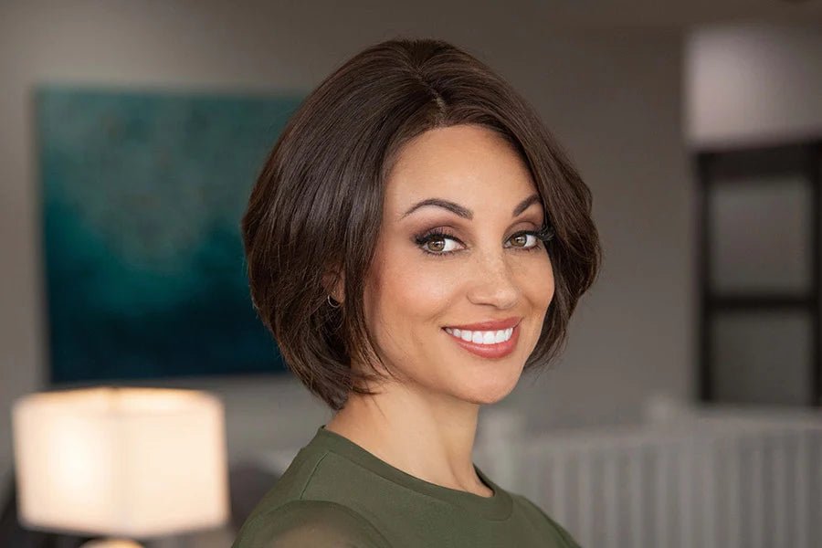 Amelia 100% Human Hair Mono Top Lace Front Wig Hand-Tied Envy - Image Maker Wigs Online