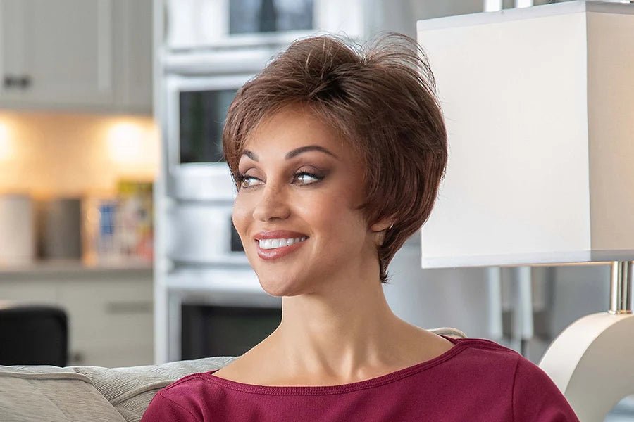 Angel Ready-to-Wear Synthetic Wig Open Top Envy - Image Maker Wigs Online