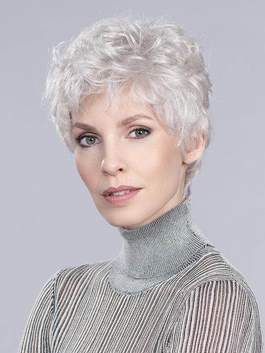 Apart Hi | WHITE-MIX | Lace Front Synthetic Wig by Ellen Wille | Image Maker Wigs Online