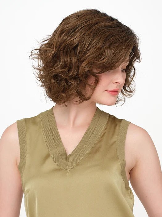 Bianca Curly Bob Synthetic Wig Open Top Ready-to-Wear Envy - Image Maker Wigs Online