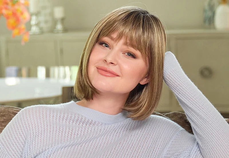 Carley Mono Top Synthetic Wig Short Hair Envy - Image Maker Wigs Online