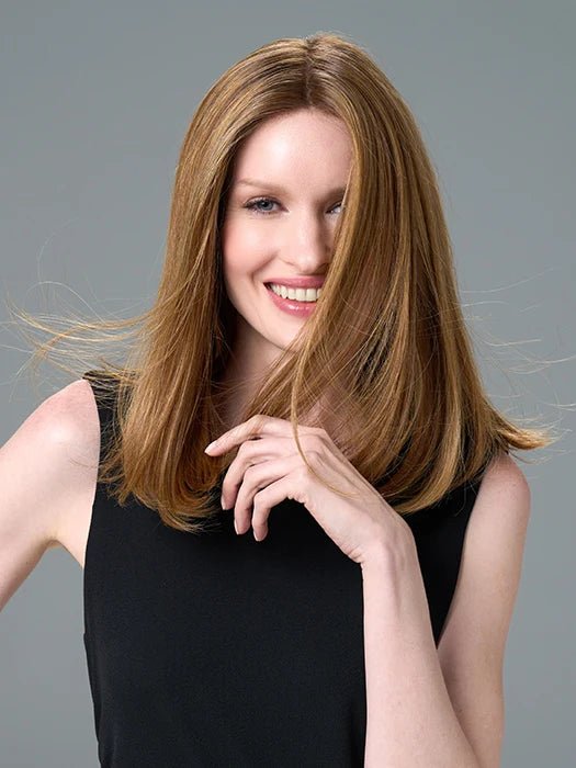 Chelsea Mono Crown Lace Front Hand-Tied Wig EnvyHair Blend Envy - Image Maker Wigs Online