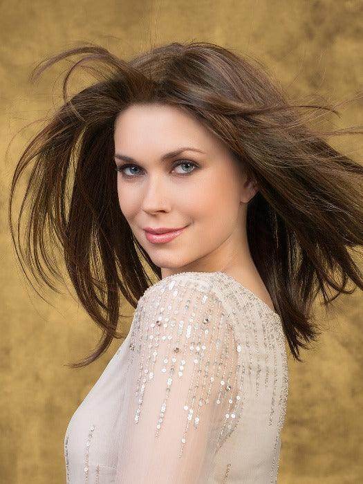 Effect Hair Topper by Ellen Wille | Heat - Friendly Synthetic, Lace Front, Monofilament - Image Maker Wigs Online