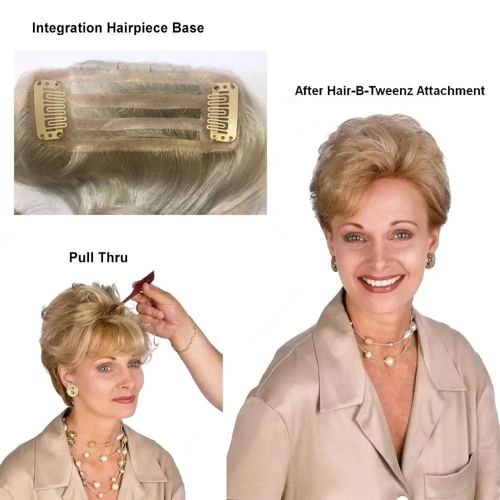 Hair Topper Filler Human Integration Piece 6" Length Addition Extension Look of Love - Image Maker Wigs Online