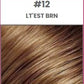 Layered Curls Synthetic Hair Extension with Bow & Barrette Clip - Image Maker Wigs Online