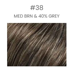 Layered Curls Synthetic Hair Extension with Bow & Barrette Clip - Image Maker Wigs Online