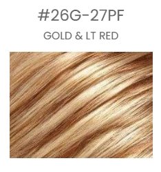 Layered Curls Synthetic Hair Extension with Bow & Barrette Clip - Image Maker Wigs Online