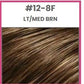 Layered Curls Synthetic Hair Extension with Bow & Barrette Clip - Image Maker Wigs Online