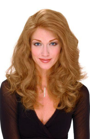 Look of Love 16″ 100% Remy Human Hair Wig Silk Top, Illusion Front Hairline - Image Maker Wigs Online
