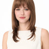 Madison Mono Top Synthetic Wig Envy - Light Brown