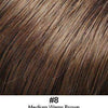 Mini Fall Hair Filler 16"  HD Synthetic Hair Extension | Look of Love NTN-16 - 8 Medium Warm Brown