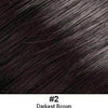 Page Boy Chignon Synthetic Hair Extension + Barrette Clip | Look of Love 235 - 2 Darkest Brown
