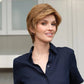 Paula EnvyHair wig by Envy, angled front view showing side-swept layers and tapered sides.