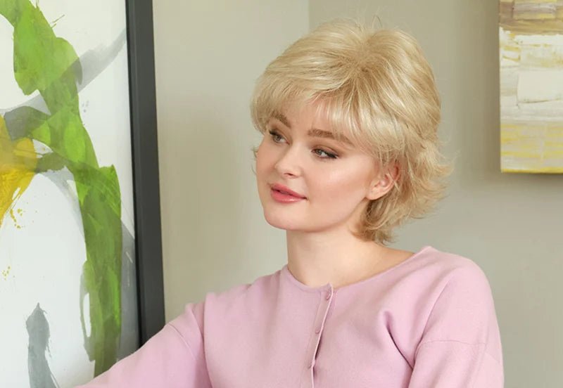 Petite Alyssa Open Top Synthetic Wig Envy - Image Maker Wigs Online