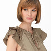 Petite Scarlett Open Top Synthetic Wig | Envy - Saffron Spice
