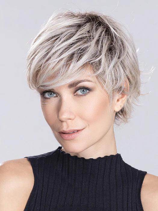 Relax Wig – Short Shaggy Layers, Lace Front Heat - Friendly Synthetic Wig Ellen Wille - Image Maker Wigs Online