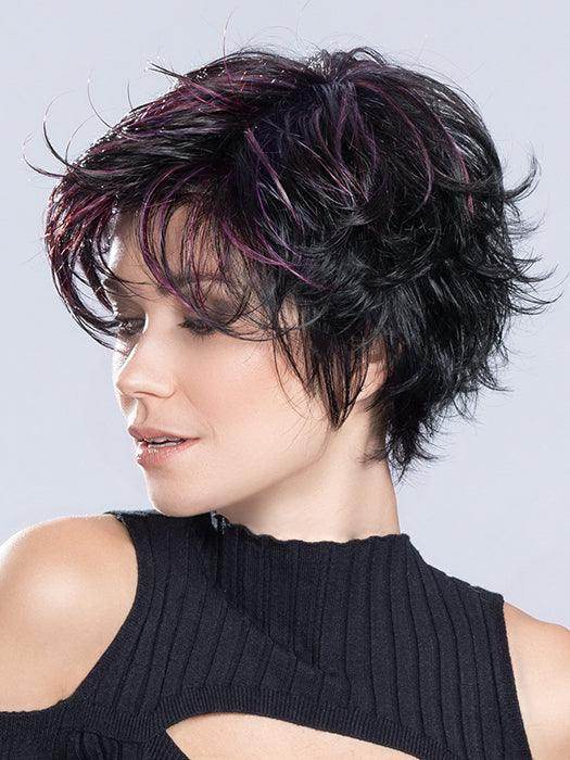 Relax Wig – Short Shaggy Layers, Lace Front Heat - Friendly Synthetic Wig Ellen Wille - Image Maker Wigs Online