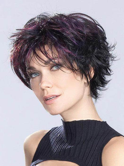 Relax Wig – Short Shaggy Layers, Lace Front Heat - Friendly Synthetic Wig Ellen Wille - Image Maker Wigs Online