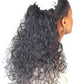S - Wave Barrette Shag Hair Extension | 21" Layered Synthetic Curls | Look of Love 319 - Image Maker Wigs Online