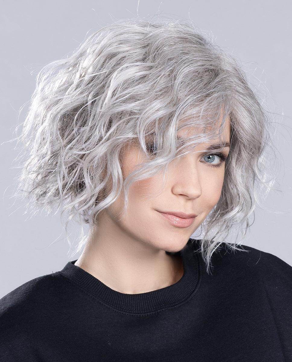 Scala Wig |Short Wavy Bob |Heat - Friendly Synthetic | Extended Lace Front | Ellen Wille - Image Maker Wigs Online