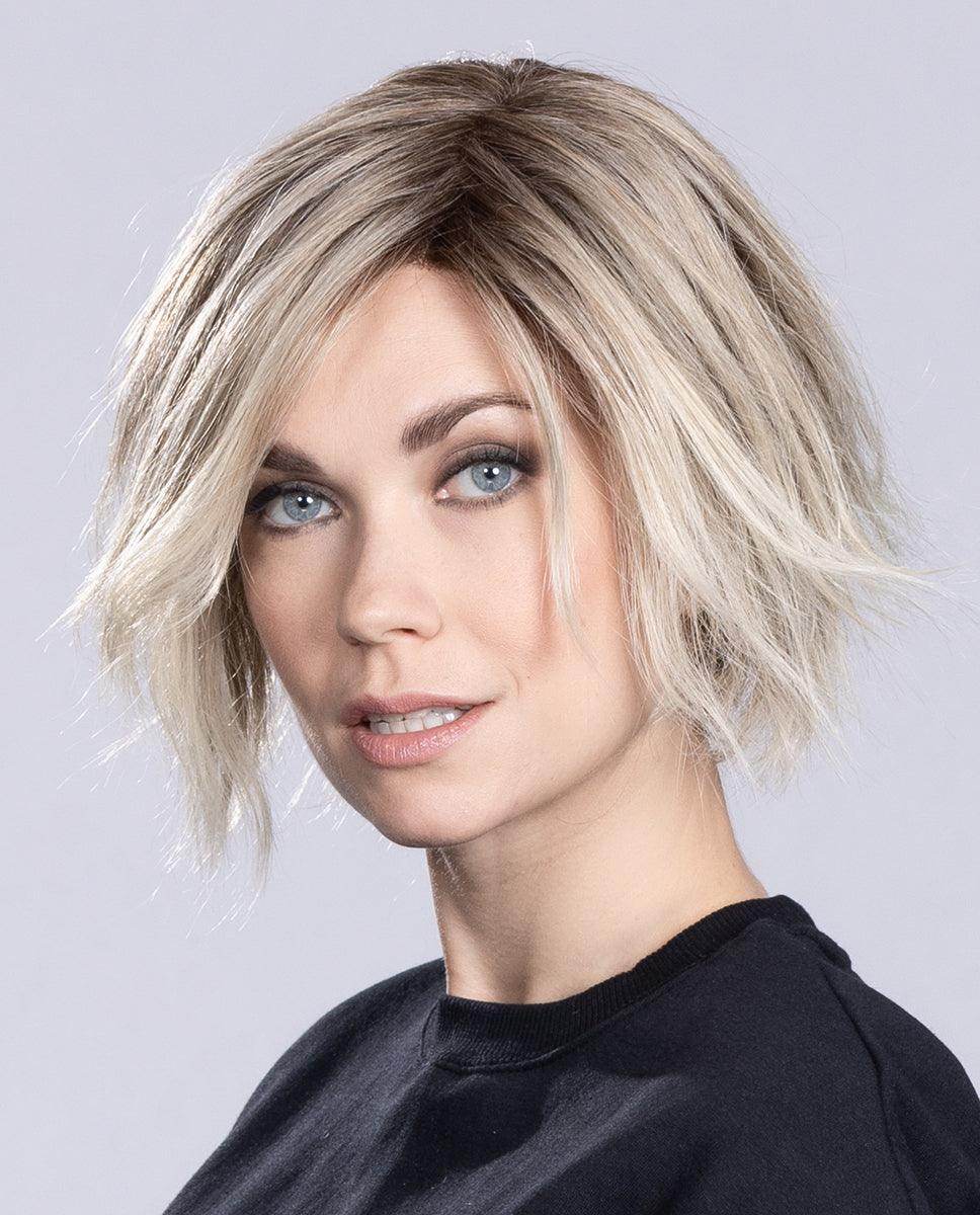 Scala Wig |Short Wavy Bob |Heat - Friendly Synthetic | Extended Lace Front | Ellen Wille - Image Maker Wigs Online