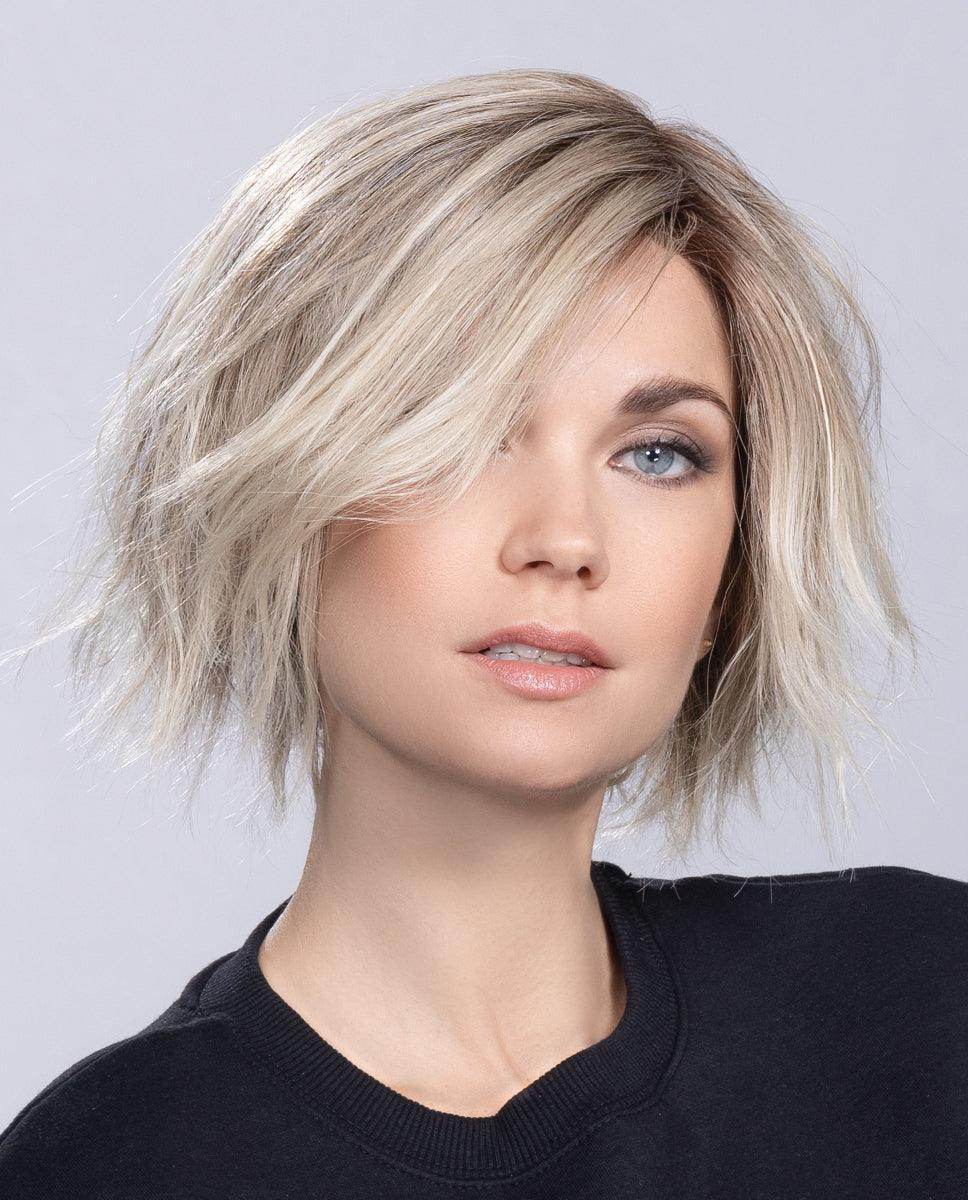 Scala Wig |Short Wavy Bob |Heat - Friendly Synthetic | Extended Lace Front | Ellen Wille - Image Maker Wigs Online