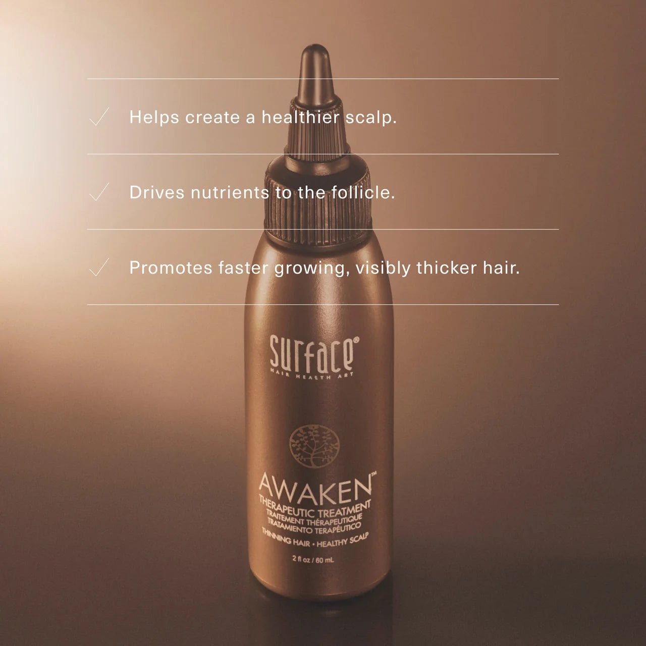 Surface Awaken Therapeutic Treatment | Daily Scalp Treatment for Thinning Hair - Image Maker Wigs Online