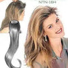 16" Human-Hair  Extension Filler / Integration  Piece | Look of Love - Integration Human Hair Addition Extension Hairpiece Base 2.5" x 1.5" x 16"