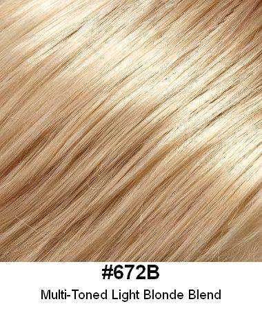 18" Hair Switch Barrette Clip Extension | Sleek Synthetic Hairpiece | Look of Love 315 - Image Maker Wigs Online