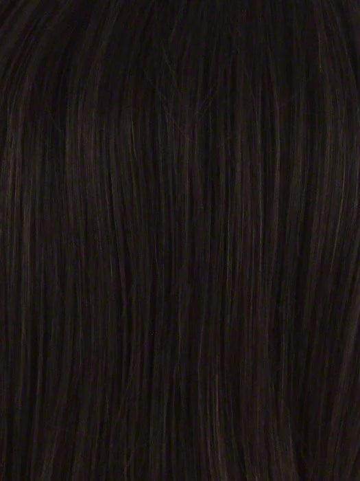 Abbey | EnvyHair™ | 30/70 |Human/Synthetic Blend Wig | Envy | Alan Eaton | Abbey-Dark Brown | Envy Wig | Image Maker Wigs Online