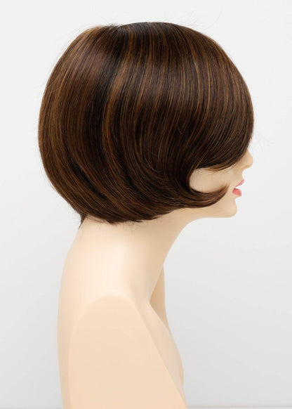 Abbey | EnvyHair™ | 30/70 |Human/Synthetic Blend Wig | Envy | Alan Eaton | Abbey-Chocolate Caramel | Envy Wig | Image Maker Wigs Online