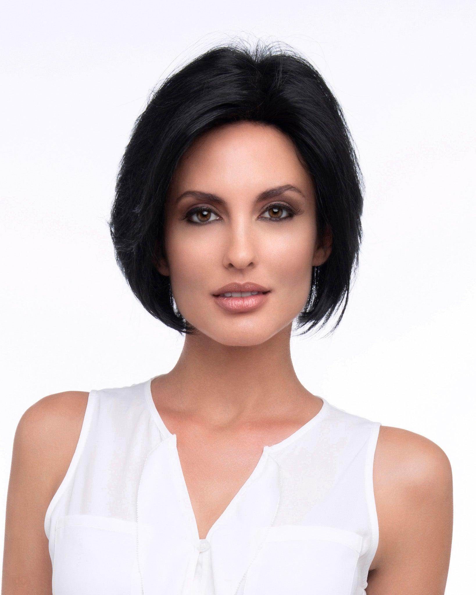 Abbey | EnvyHair™ | 30/70 |Human/Synthetic Blend Wig | Envy | Alan Eaton | Abbey-Toasted Sesame | Envy Wig | Image Maker Wigs Online