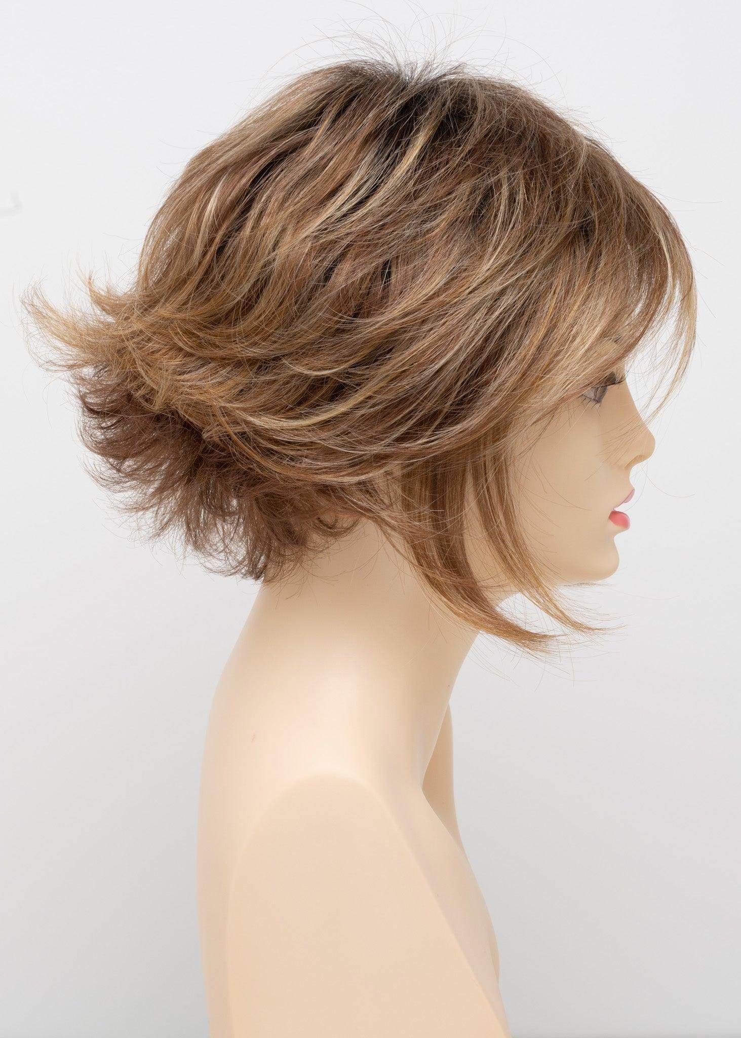 Angie | Lace Front Mono Top Wig | Synthetic | Envy | Angie-Golden Nutmeg | Envy Wig | Image Maker Wigs Online