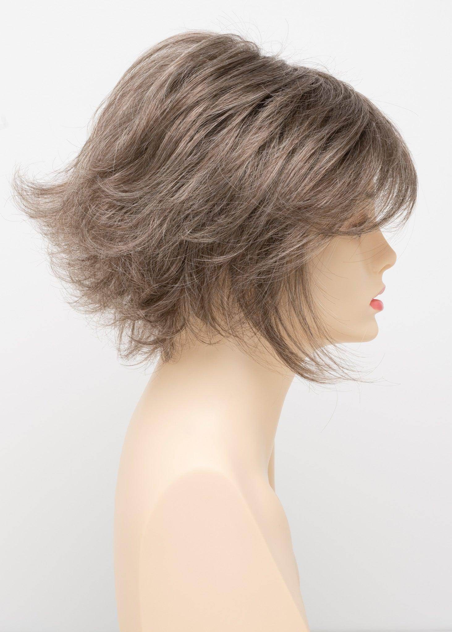Angie | Lace Front Mono Top Wig | Synthetic | Envy | Angie-Dark Grey | Envy Wig | Image Maker Wigs Online