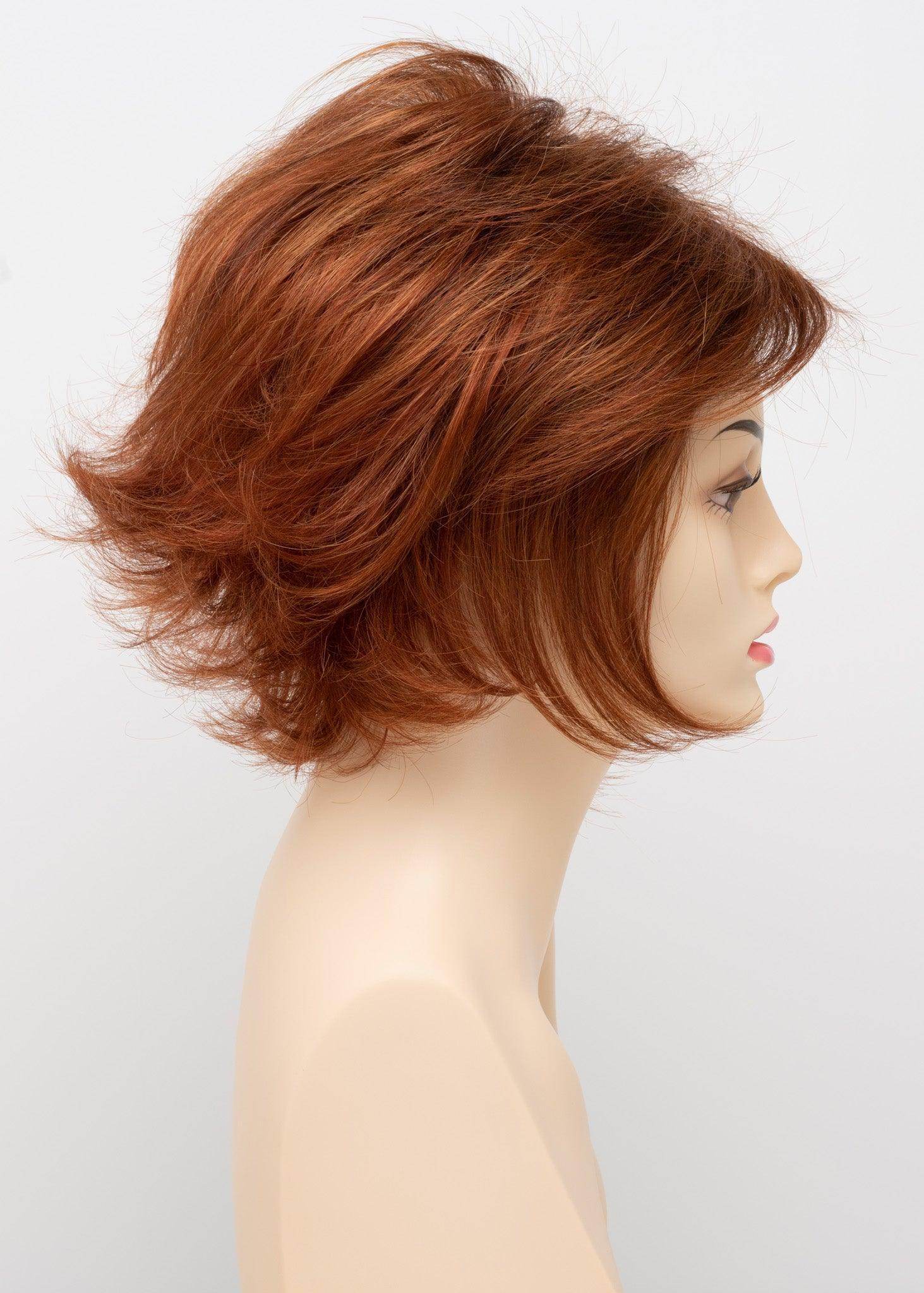 Angie | Lace Front Mono Top Wig | Synthetic | Envy | Angie-Lighter Red | Envy Wig | Image Maker Wigs Online