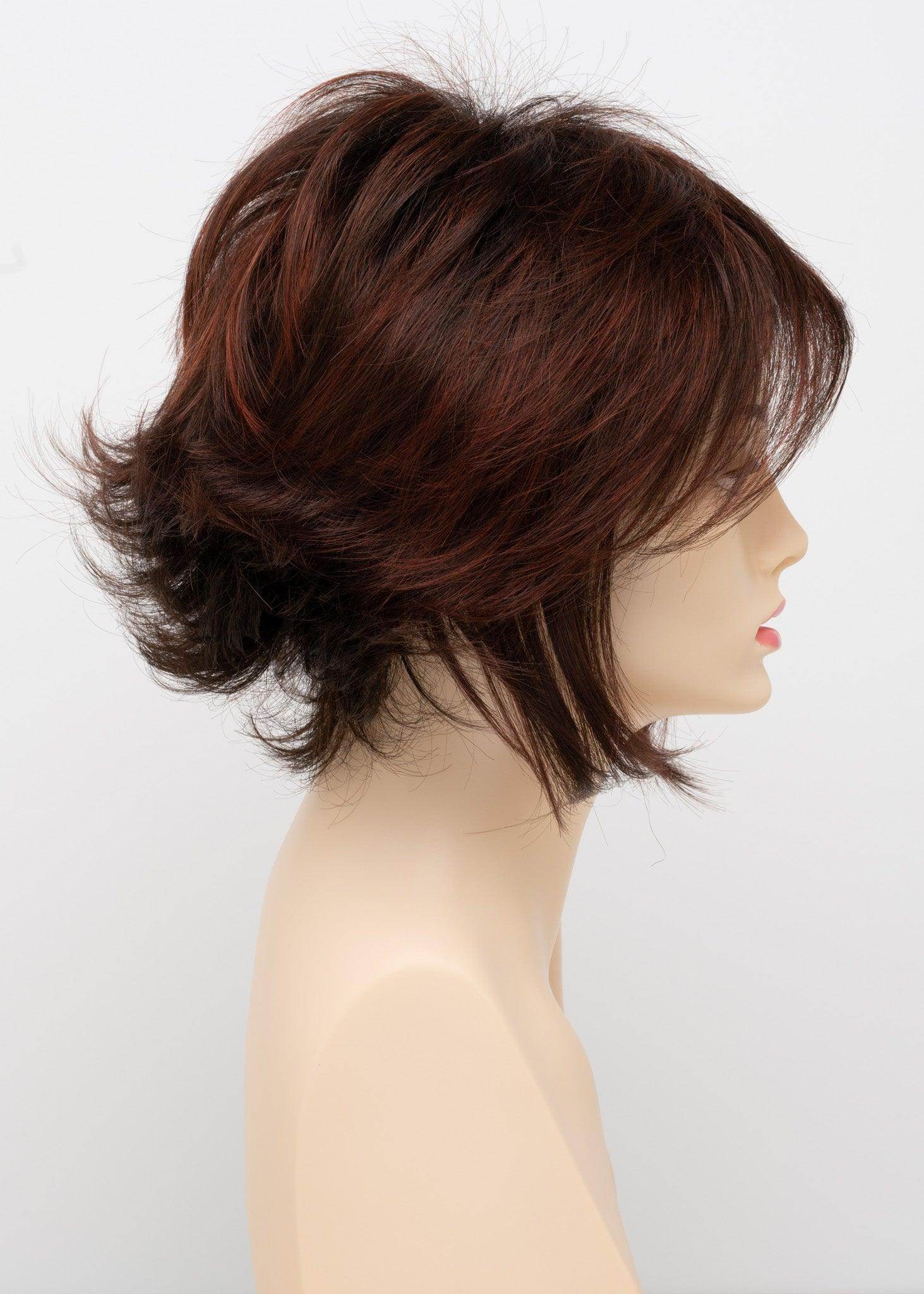 Angie | Lace Front Mono Top Wig | Synthetic | Envy | Angie-Chocolate Cherry | Envy Wig | Image Maker Wigs Online