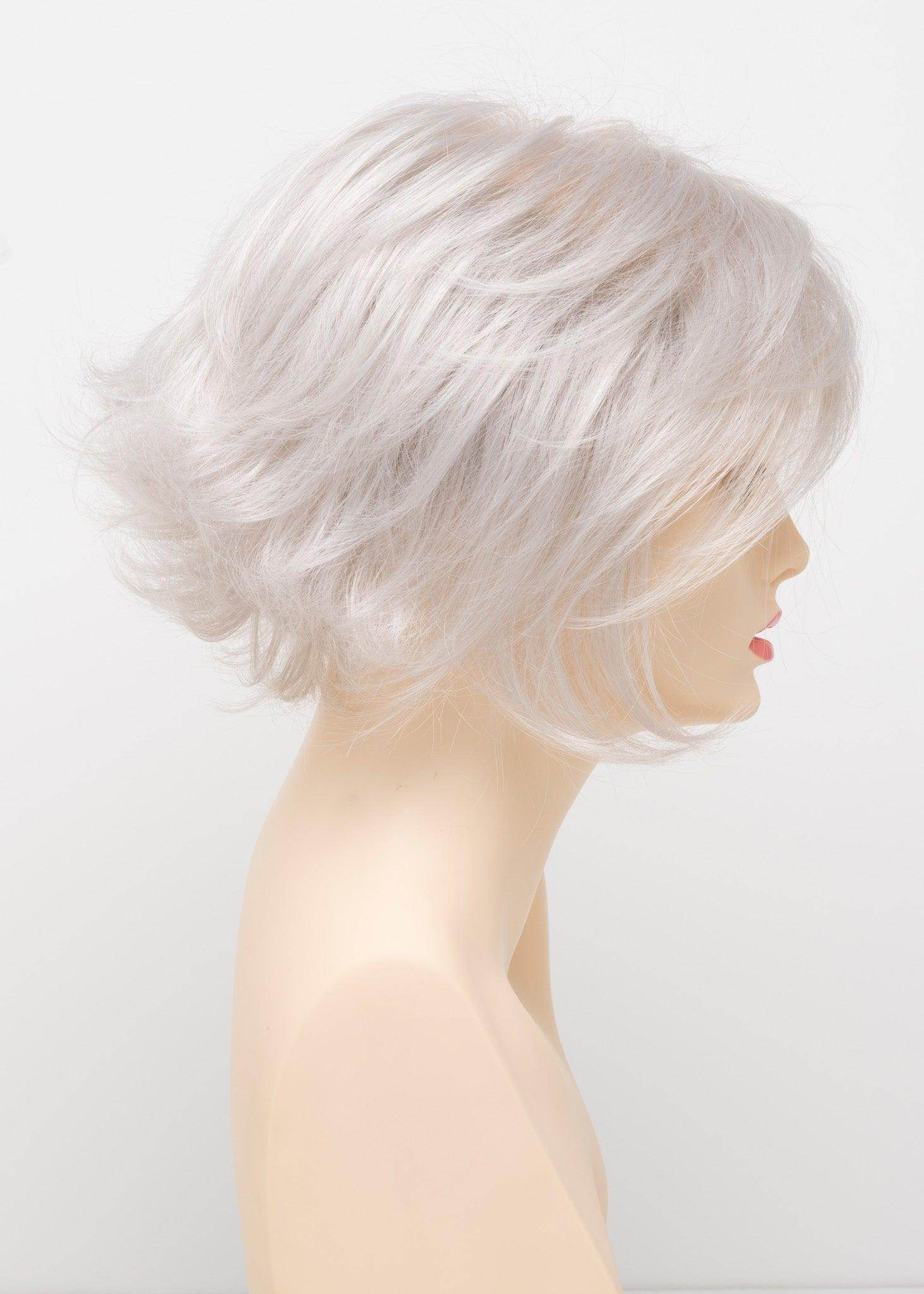 Angie | Lace Front Mono Top Wig | Synthetic | Envy | Angie-Light Grey | Envy Wig | Image Maker Wigs Online