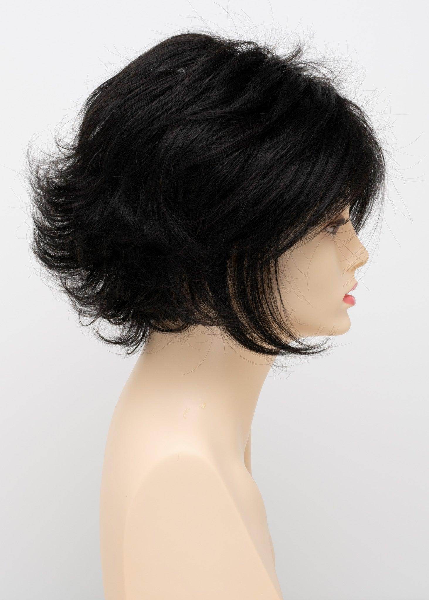 Angie | Lace Front Mono Top Wig | Synthetic | Envy | Angie-Black | Envy Wig | Image Maker Wigs Online